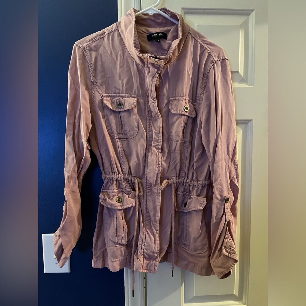 Black Label Women's Light Pink Utility Jacket
